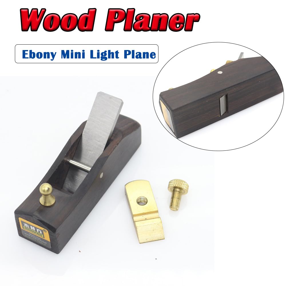 Kit de mini rabot lumineux pour menuisier, menuiserie, menuiserie, travail du bois, artisans