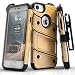 iPhone 7 Case, Zizo [Bolt Series] w/ [iPhone 7 Screen Protector ] Kickstand [12 ft. Military Grade Drop Tested] Holster Belt Clip - iPhone 6s /6