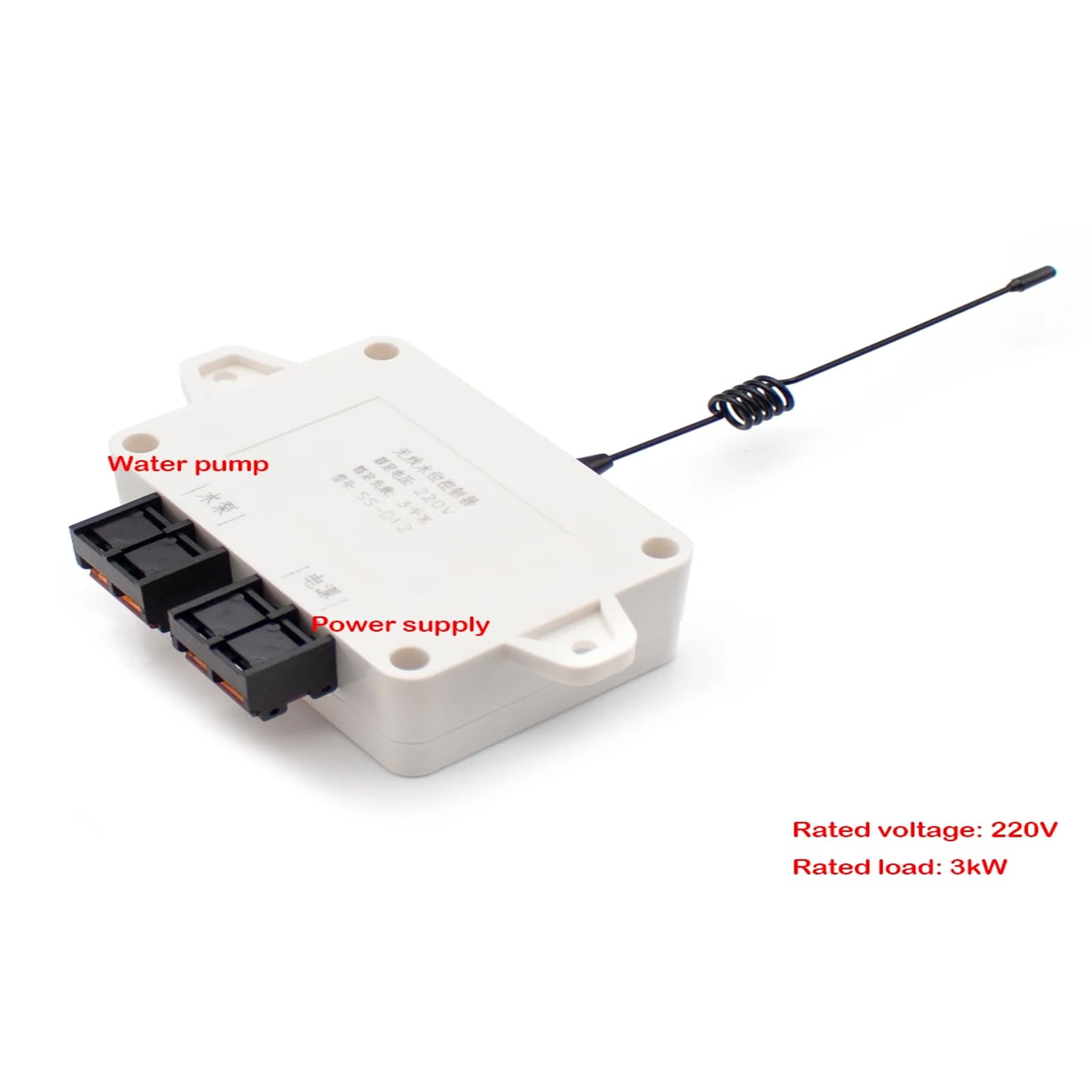 Toplionace Contrôleur de Niveau électronique Automatique Sans Fil, Télécommande Maison Tour D'eau Piscine Boule Flotteur Pompe à Eau Interrupteur Intelligent