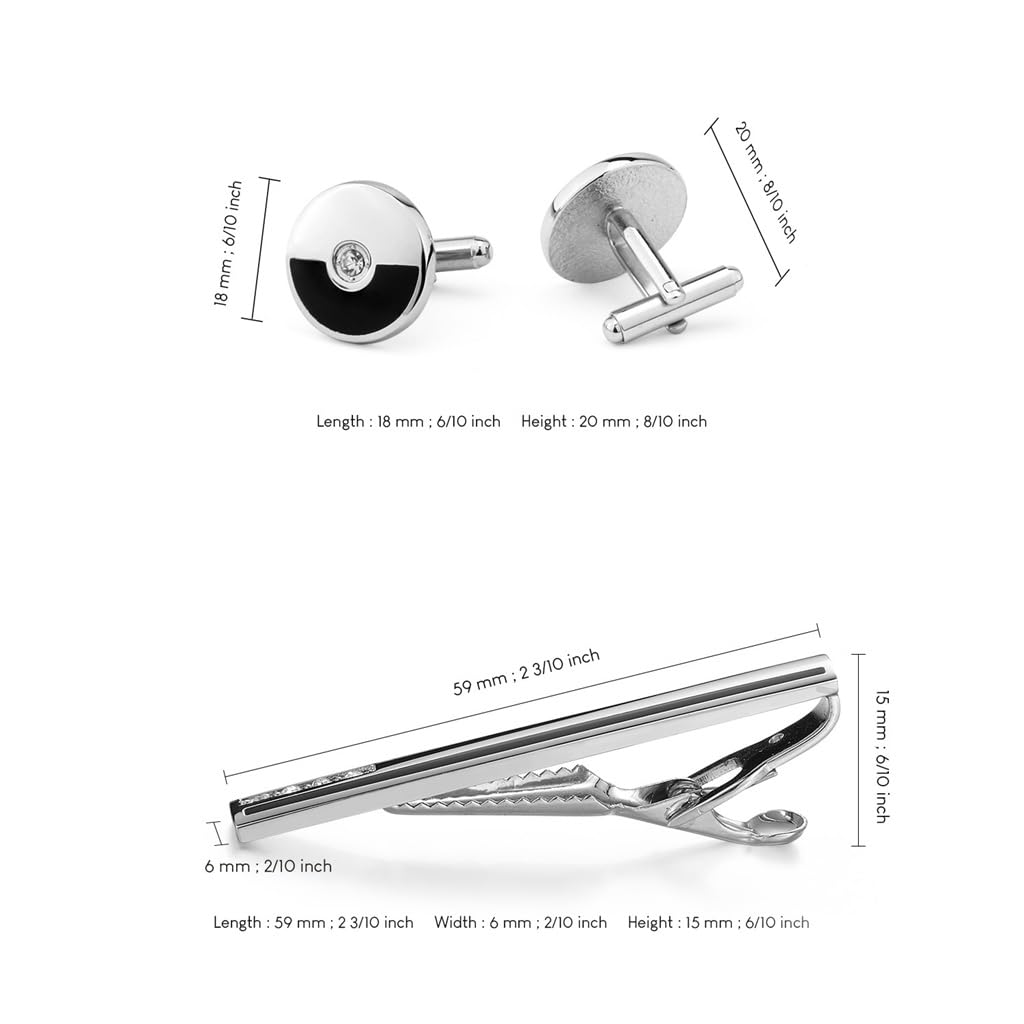 Krawattenklammer, Krawattennadel, Clip, Manschettenknöpfe, silberfarben, Diamant, Ärmel, Nails, Kreis, Kragen, Clip, Herren, Persönlichkeit, Zubehör