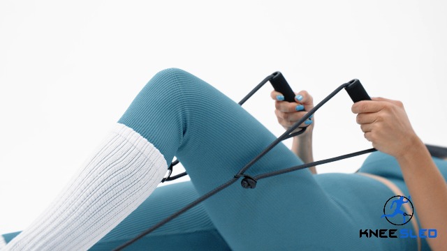Image of KneeSled Best choice after knee replacement surgery increases range of motion, stretches knees, improving mobility and flexibility leg exercise great for working out knee pain