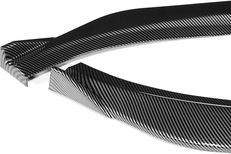 3PCS Front Bumper Lip Kit fit for Compatible with 2020-2022 Audi A5 S5, STP-Style Splitter Trim Protection Spoiler, Air-Dam-Chin-Diffuser (Carbon Look)