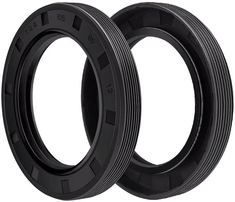 リップシール、ダブルリップオイルシール TC-25 シャフト オイルシール スプリング付きダブルリップ 25mm x mm x mm