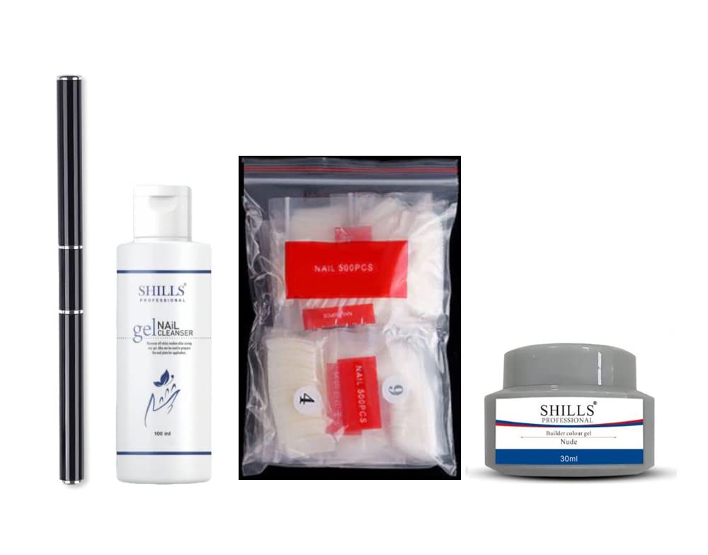 Shills Professional Nail Art Builder Gel Extension Kit Amazon.in Beauty