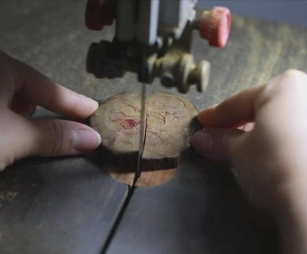 Pulsera de Madera de agar de 18mm con Cuentas de la India auténtica Tallada a Mano, Boutique de sándalo Rojo