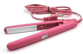 Nirvani Mini Hair Straightener For Home Use Instant Heat Styling Brush Motor Styling Tool For Women GIrls (Multicolour)