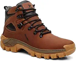 Bota Masculina Coturno em Couro Reforçado California VL006