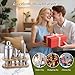 Cocktail Shaker Set Bartender Kit - 11 Pcs Bar Tool Set with Bamboo Stand & All Bar Accessories: Martini Shaker, Strainer,Jigger, Muddler, Mixer Spoon Barware Kit, for Bar, Home Lounge & Party