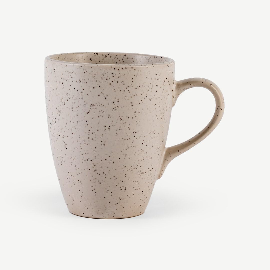 OC Home Stone Mug 380Ml 9.00X9.00X11.00X0.00 CM Chalk