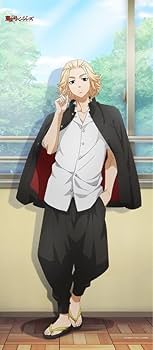 東京リベンジャーズ　佐野万次郎　マイキー　BIGタペストリー　制服ver　等身大 東京リベンジャーズ』【描き下ろし】BIGタペストリー 制服Ver