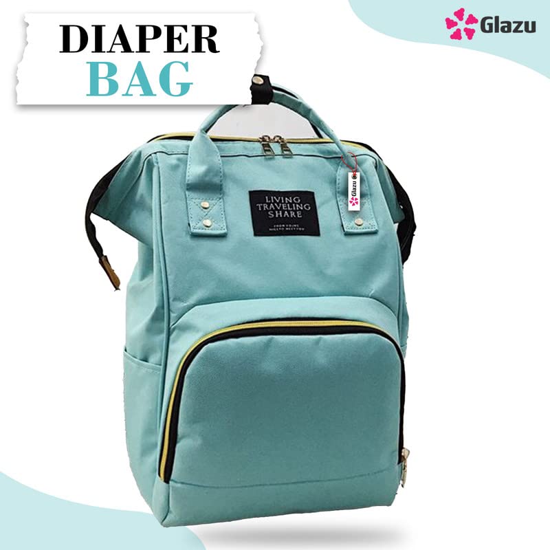 GLAZU Diaper Bag, diaper bags for mom for travel, diaper bag for