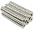 25 Pieces 10 x 3mm (DxH) with 3mm Countersunk Hole Tiny Round Disc Small Multi-use Refrigerator Magnets for Refrigerator Science Crafts Projects