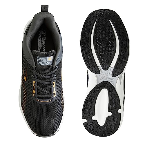 Image of Duke Mens Active Wear Shoes | Knitted Design | Suitable for Running, Walking & Gym
