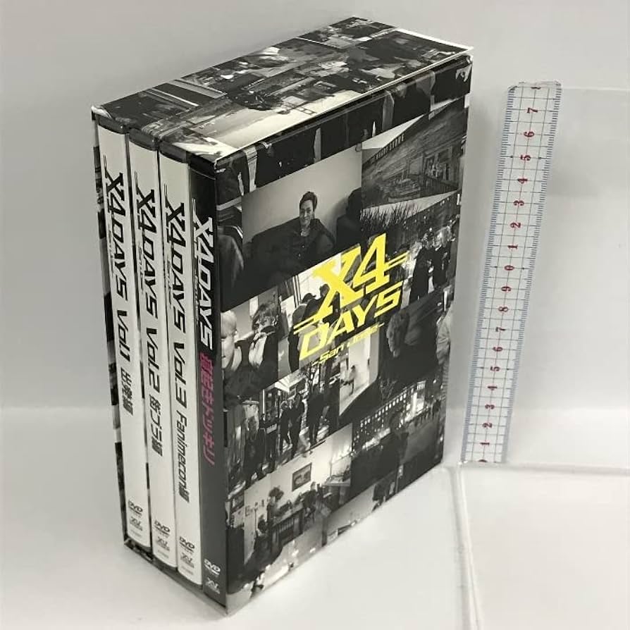 Amazon.co.jp: X4 DAYS DVD San Jose XVISION 4枚組 DVD