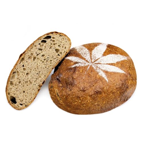 Bäckerei Spiegelhauer Bio Hanfbrot 750g Bio Dinkelbrot I Bio Brot mit Hanfsamen und Hanfmehl frisches Sauerteigbrot