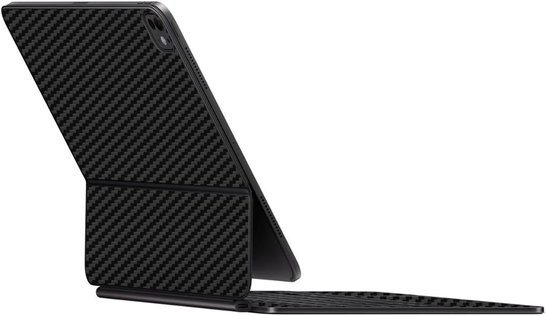 SopiGuard Sticker Skin for 2024 Magic Keyboard Case 11" Precision Edge-to-Edge Vinyl Decal Top, Keyboard, and Rear Panel (Matte Gunmetal Grey)