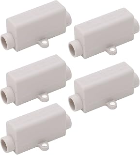5Pcs 100A 1000V High Power Wire Cable Connector, 2.5 16mm² Electrical Wiring Junction Box Terminal Block