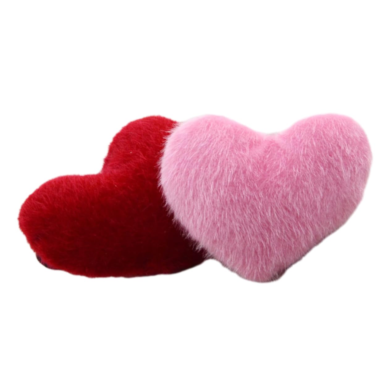 Uonlytech 2pcs Heart Shape Pin Cushion Wrist Pin Cushion for Sewing Embroidery Needles Holder