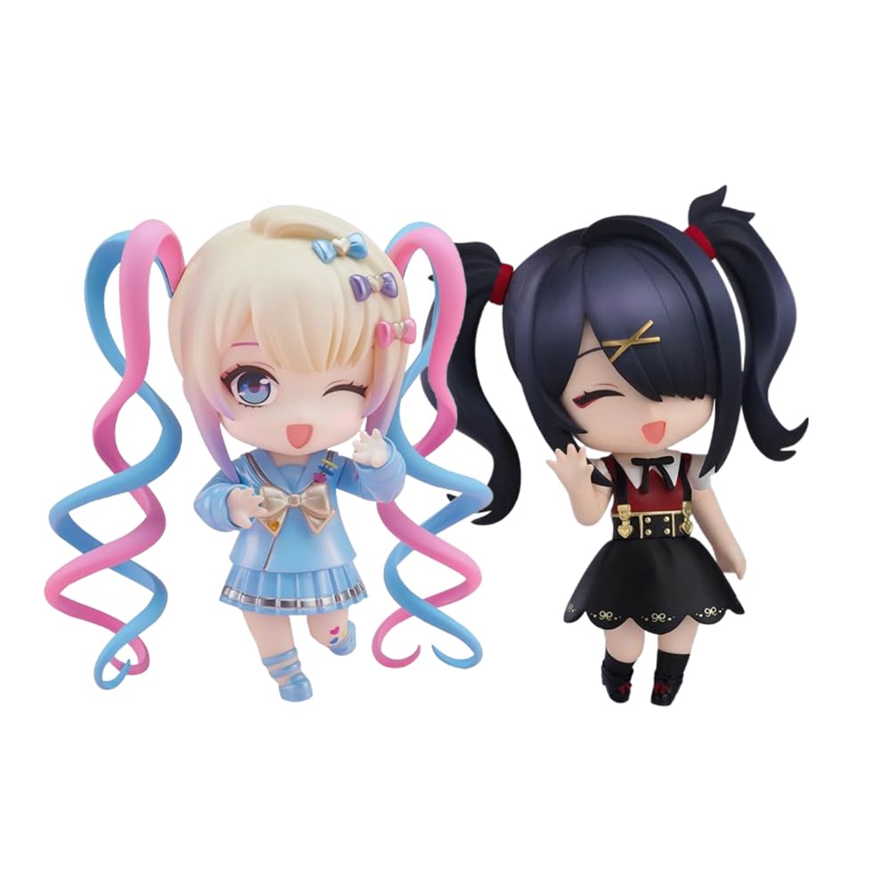 Ame-chan Figura de acción de anime KAngel Modelo de cara intercambiable con accesorios, colección de estatuas de anime de PVC, adornos de escritorio, 10 cm