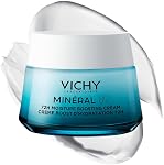 Vichy Minéral 89 Hydratant du visage, 72H Crème légère pour tous les types de peau