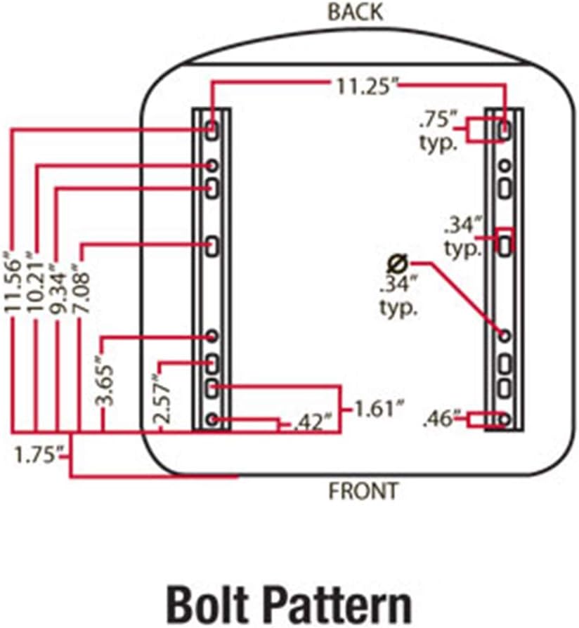 MSG75GBLV Black Vinyl Universal Use Grammer Seat Fits Case S100 S130 S150 S160 +