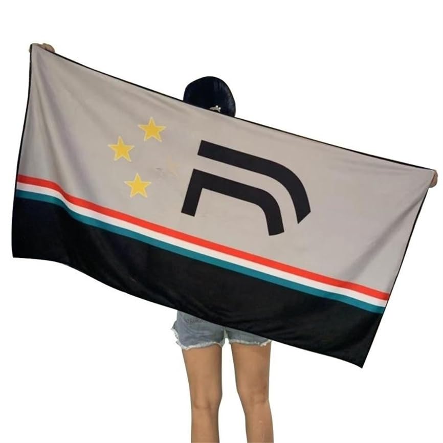 Toalla de fútbol de 70x140 cm, el regalo perfecto para hinchas