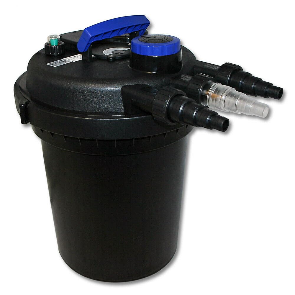 Kit di filtrazione per laghetti Sterilizzatore UVC da 6000 litri Pompa da 11 watt HELLOSHOP26