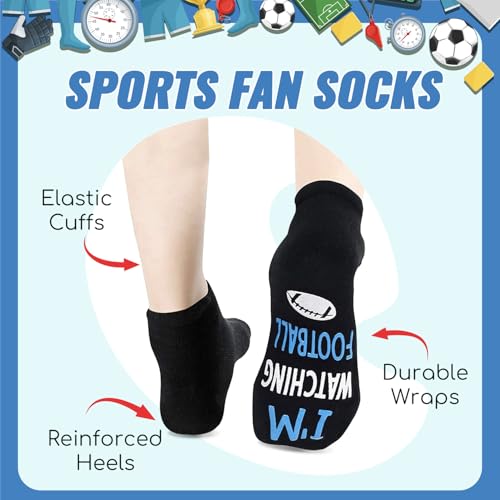 Football Gifts for Men - Football Players Fan Team Gifts, Youth Teenage Boys Sports Socks