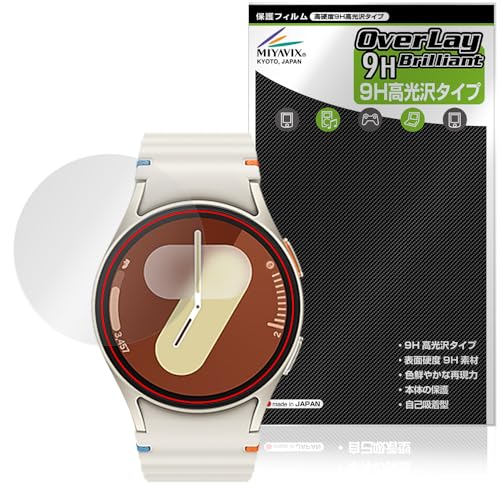 ~rbNX Galaxy Watch7 (40mm) Ή ی tB dx 9H  PET KX̍dx {