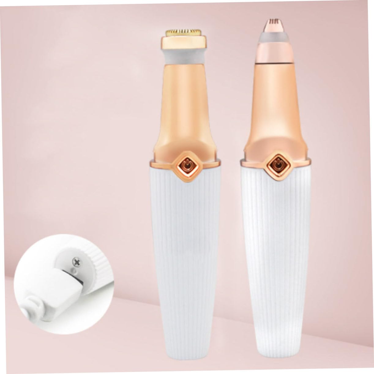 WOONEKY 4 Szt Golarka Damska Urządzenie Do Usuwania Włosów Obcinacz Do Golenia USB Narzędzie Do Usuwania Włosów Narzędzie Do Przycinania Brwi Golarka Elektryczna Do Ciała