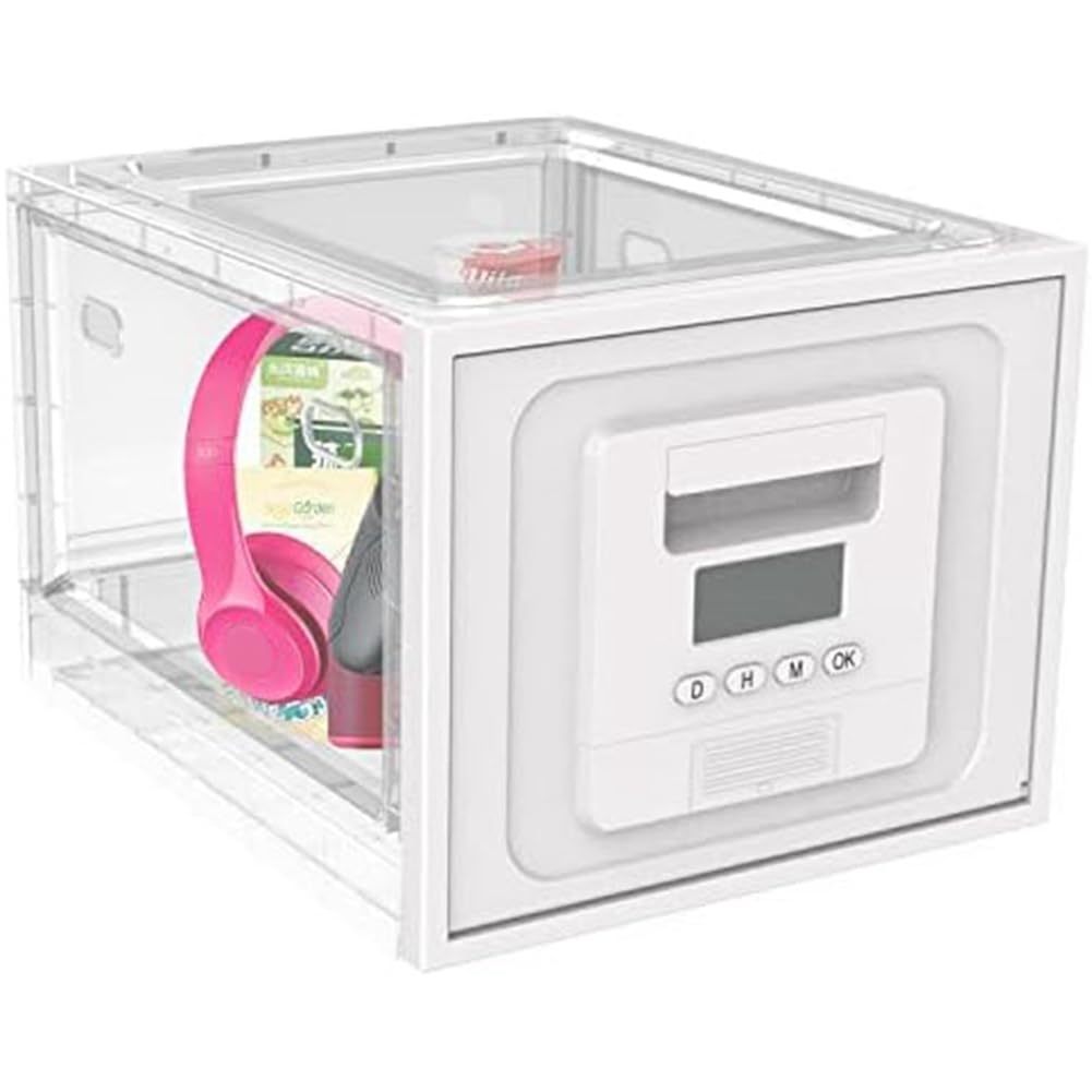 Boîte de Verrouillage de Minuterie Numérique - 1 Pièce pour Se Débarrasser Du Téléphone Portable - Boîte à Pilules