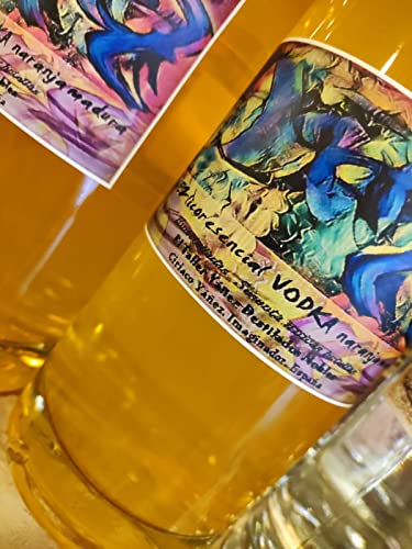 Yáñez licor esencial Vodka naranja