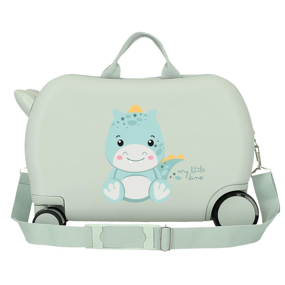Roll Road Happy Valigia per Bambini Rigida Chiusura a combinazione Laterale 4 Ruote Bagaglio a Mano è realizzato in ABS, un materiale rigido e leggero