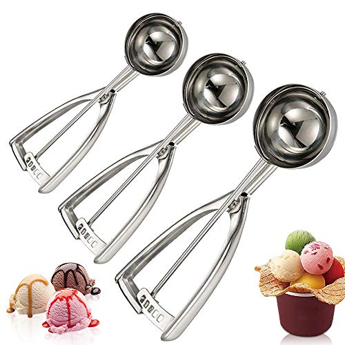 Porzionatore Gelato 2 Pezzi - Acciaio Inox Con Grilletto - Foto 7