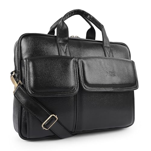 Image of ADISA Laptop Messenger Office Bag Briefcase for Work for Men (LB6055)