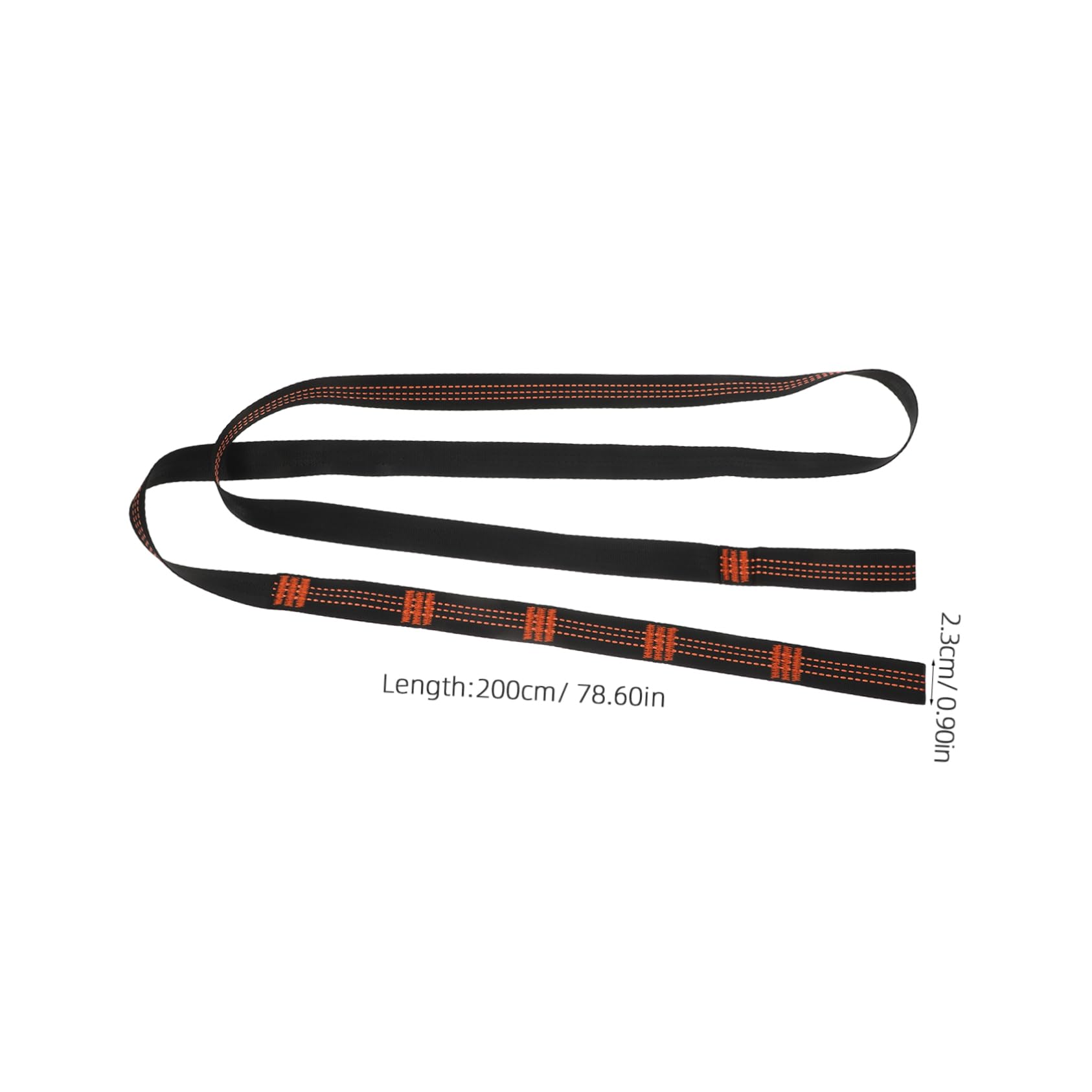 BESPORTBLE Hammock Fixing Rope Heavy Duty Outdoor Hammock Straps Tree Swing Accessory Kit Carabiner for Easy Hanging