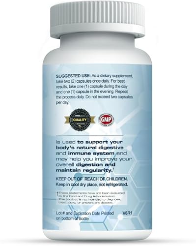 Miniatura 3 de MegaBiotics50- 40 mil millones, con 10 cepas probióticas, sin lácteos, soja y gluten, verificado por cepa, 60 cápsulas