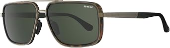 BEX DUSK Sunglasses - Unisex Rectangular Polarized Sunglasses - Titanium Frame - Outdoor Enthusiasts