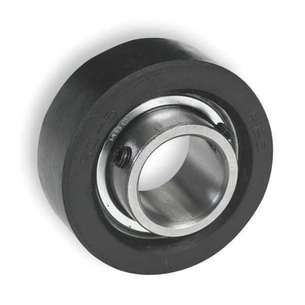 Rubber Mounted Bearing, Ball, 1" Bore