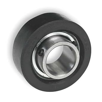 Rubber Mounted Bearing, Ball, 1" Bore