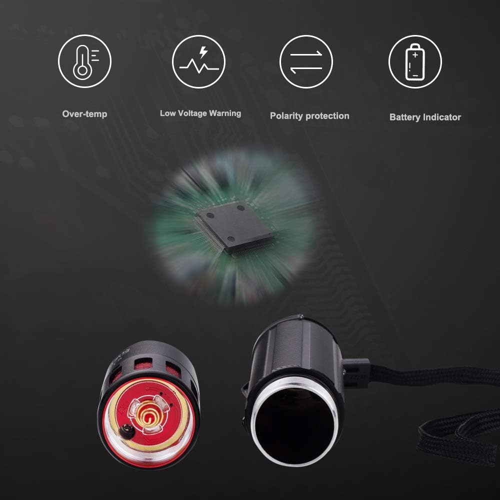 🔥 Flash Sale Small Tactical Flashlight Rechargeable Super Bright CREE Led Flashlight 1000 Lumens High 18650 CR123A Battery Power USB Charger Pocket EDC Mini Torch Light Kit Waterproof 1 inch Camping Lantern Clip