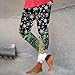Christmas Leggings for Women Cute Graphic Stretchy High Waisted Soft Xmas Lounge Pants Full Lenght Workout Casual Tights