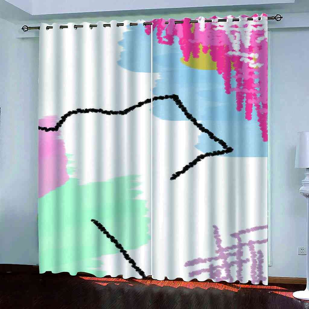 Rideaux occultants enfant 3D isolant thermique et phonique 200x214cm