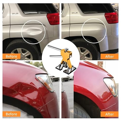 Larlarsa Adjustable Paintless Car Dent Puller Kit #TOP28