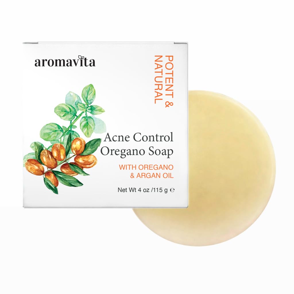 Facial Herbal Soap Oregano Oil Bar - Healthy Skin Use