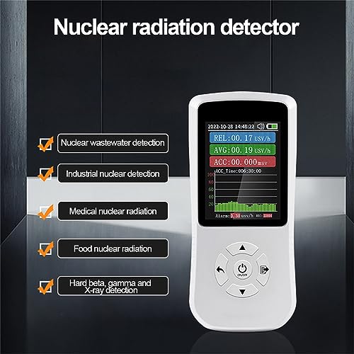 Contador Geiger Portátil Detector de Radiación Nuclear miniatura 4