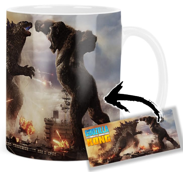 Godzilla Vs Kong A Tasse Keramikbecher Mug