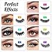 3D Faux Mink Fake Eyelashes, 7 Pairs Natural and Dramatic Mixed Wispy False Lashes, Reusable Fluffy and Volume False Eyelash Pack
