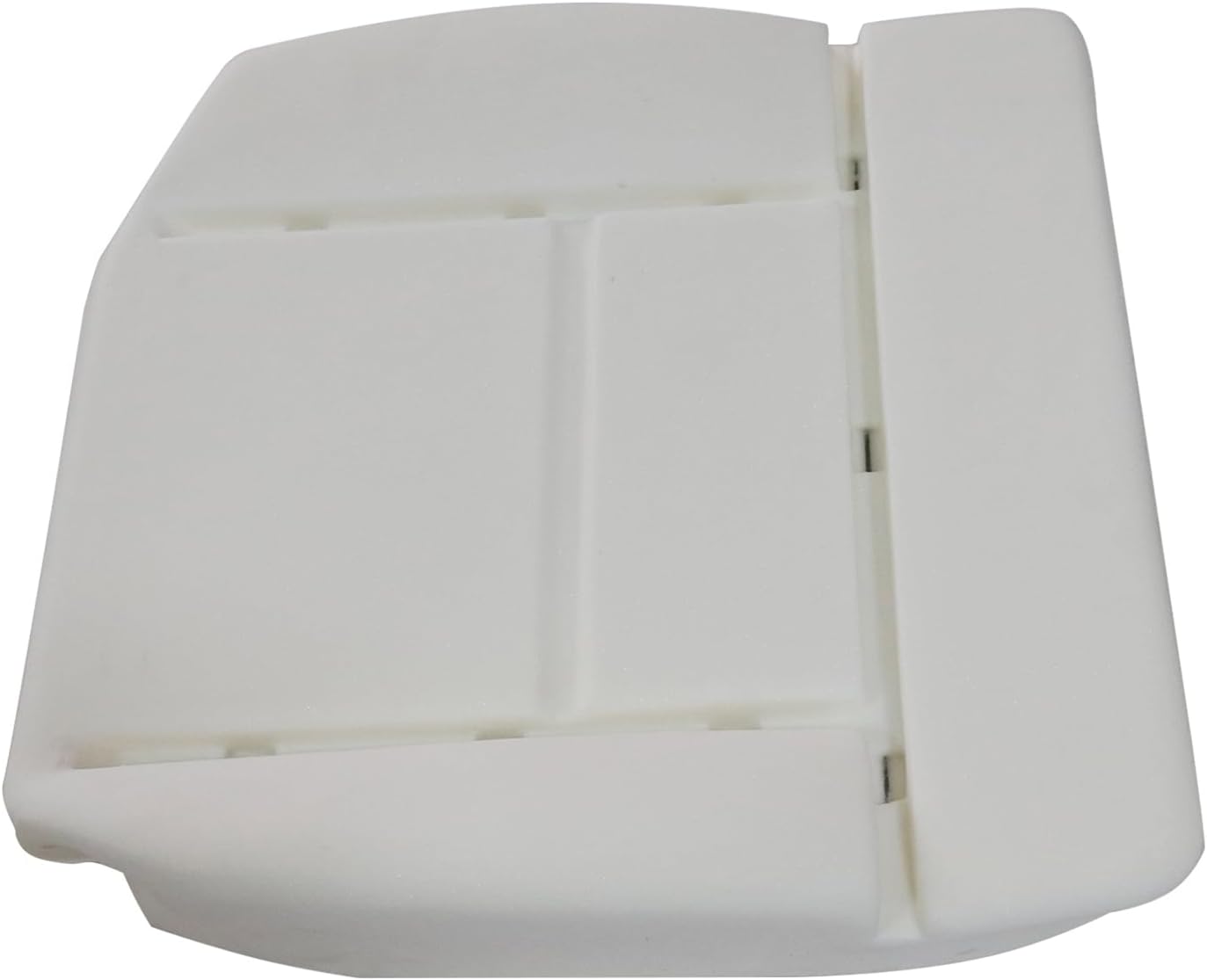 NLQR Driver and Passenger Side Bottom & Back Replacement Seat Covers Cloth Dark Gray & Two Foam Cushion Compatible with Ford F150 2004 2005 2006 2007 2008