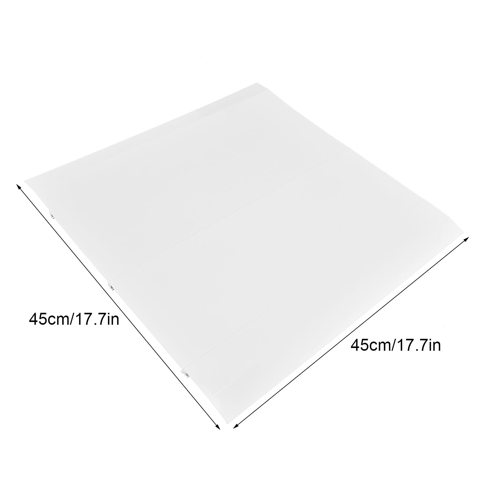 Centralny klimatyzator Osłona przeciwwiatrowa Deflektor zimnego wiatru Przegroda Łatwa instalacja Konstrukcja z haczykiem Bezpieczny materiał ABS 45x45 cm do salonu Sypialnia Biuro